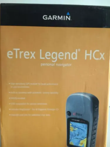 GPS eTrex Legend HCx novo na caixa