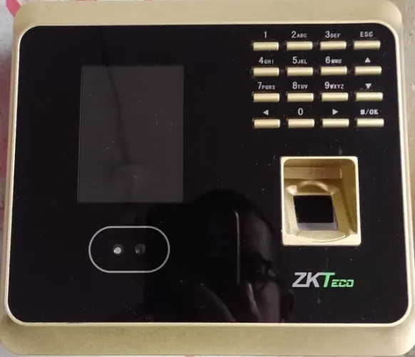 Ponto Eletrônico Digital Zkteco Com Reconhecimento Facial Conexão Wi-fi TCP Cabo de Rede