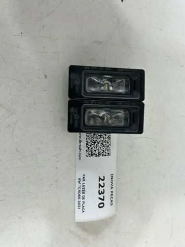 Par Luzes De Placa VW TCross 2021