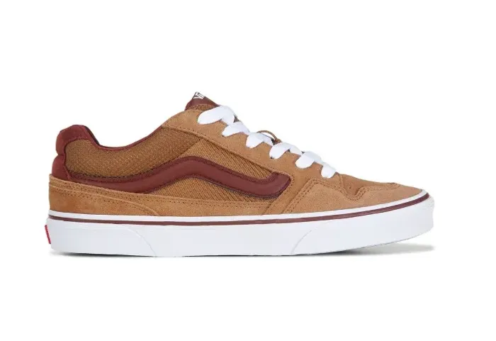 Tênis Vans Caldrone Suede Mesh Brown Tobacco Unissex.