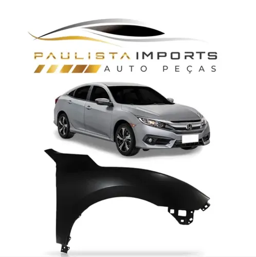 Paralama Civic G10 2017 2018 2019 2020 2021 2022 2023 2024 ( Novo