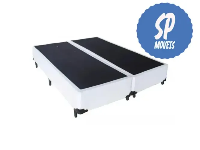 Base Box Casal Bipartido - Praticidade e Estilo