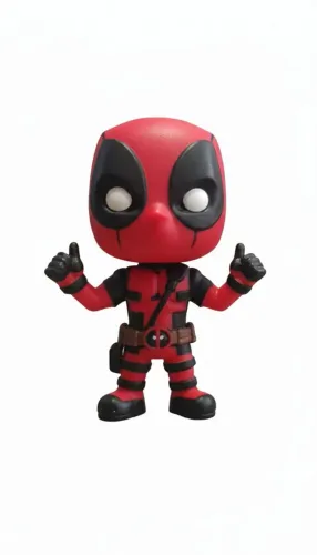 Deadpool Chibi - 7cm Boneco Figure Action Artesanal