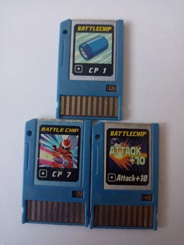3 Cartões de Batalha Megaman Battle Network
