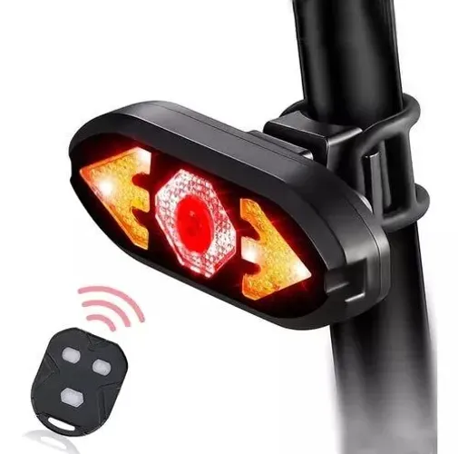 Lanterna traseira de bike com seta ( entrega)