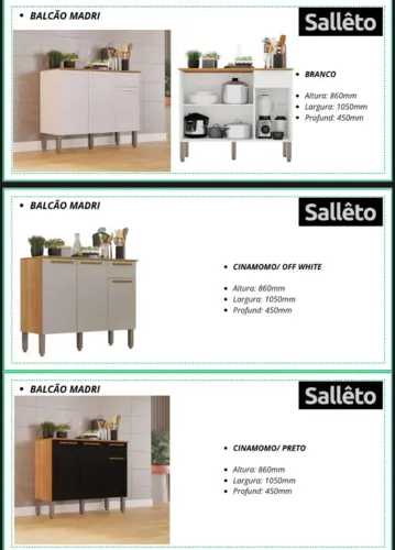 Balcão Madrid Novo
