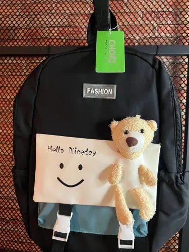 Mochila Feminina Escolar Passe Grande Capacidade Impermeável