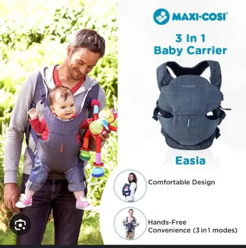 Canguru 3 em 1 Maxi-Cosi Easia - Conforto e Praticidade