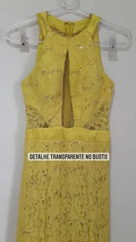 Vestido de Festa Amarelo