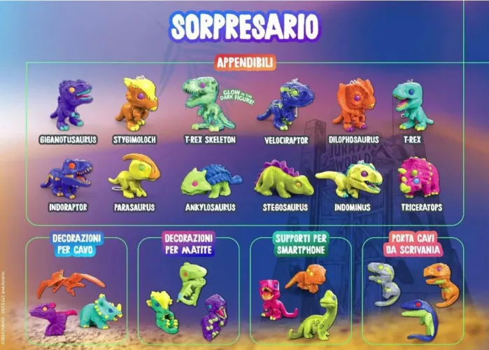 Kinder Joy Jurassic Park Europeu (Nao comprar esse anúncio)