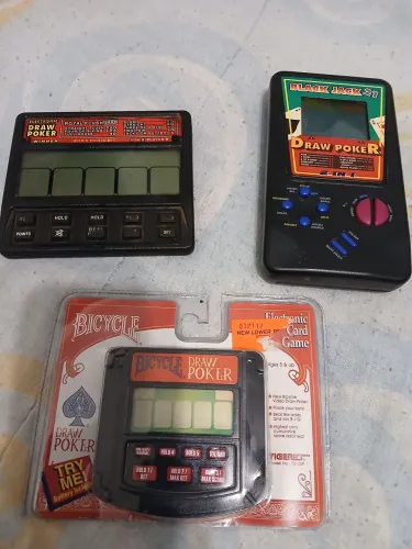 Console Eletrônico Draw Poker e Black Jack