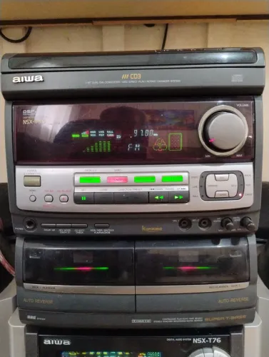 Som System AIWA_ NSX-V915 ( Relíquia ) 