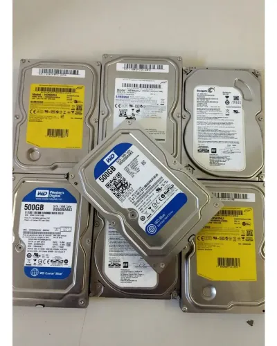 HD Sólido 500GB - Funcionando Perfeitamente - Por apenas 50,00 cada. Grande Quantidade 