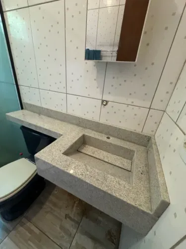 Pia de mármore para banheiro e cozinha em geral