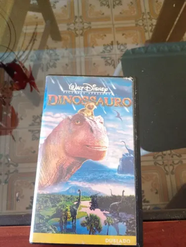 VHS Dinossauro - Walt Disney - Dublado