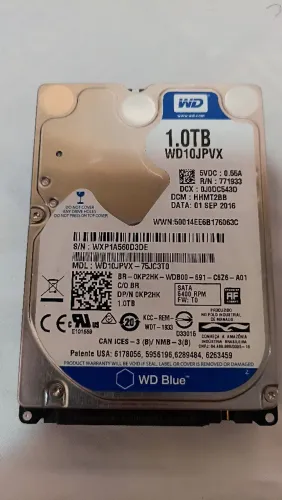 HD 1TB - WD p/ notebook