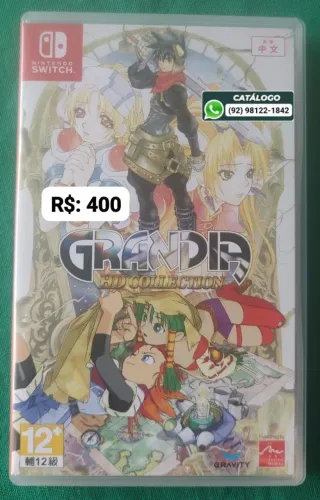Grandia HD Collection = R$: 400