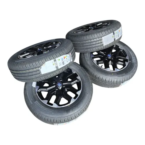 RODA ARO 15 FIAT STRADA HANCH C/ PNEU ZERO À BASE DE TROCA