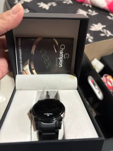 ? Relógio Champion Digital Chumbo - Completo com Caixa e Manual - R$ 180,00