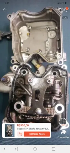 Cabecote mais. Cilindro nmax 160