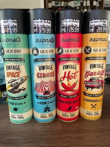 Silicone Perfumado para Carros - Radnaq Vintage na oferta so 23,90