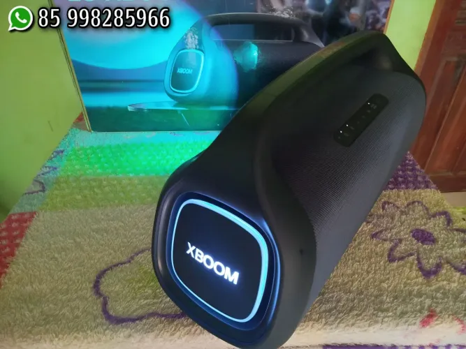 Caixa LG boombox troco em iPhone