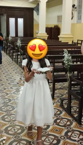 Vestido daminha 