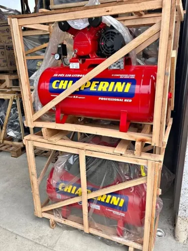 Compressor de Ar 110 Litros 140 Libras Motor 2Hp profissional - Chiaperini (Novo)
