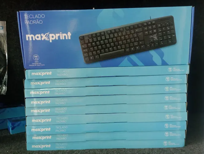 Teclado e Mouse Novos