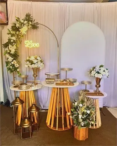 Decoração de festa infantil, casamento, 15 anos, pegue e monte