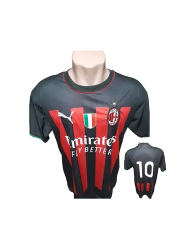 Camisa Milan preta
