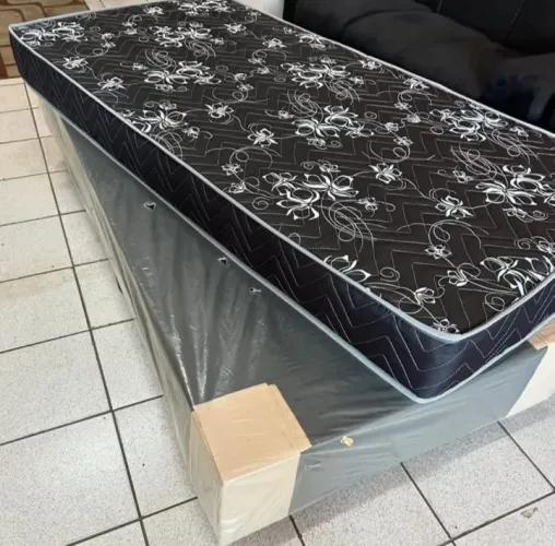 NOVOS Colchão Espuma Molas Temos Base Solteiro Casal Bicama Box baú