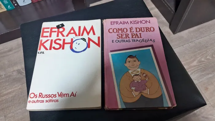 Livros de Efraim Kishon - Os Russos Vêm Aí e Como é Duro Ser Pai