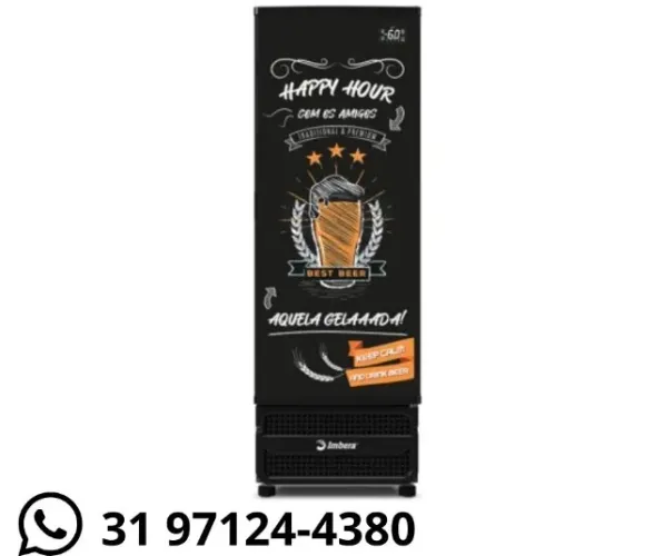 Cervejeira Imbera 560 Litros Happy Hour Preta