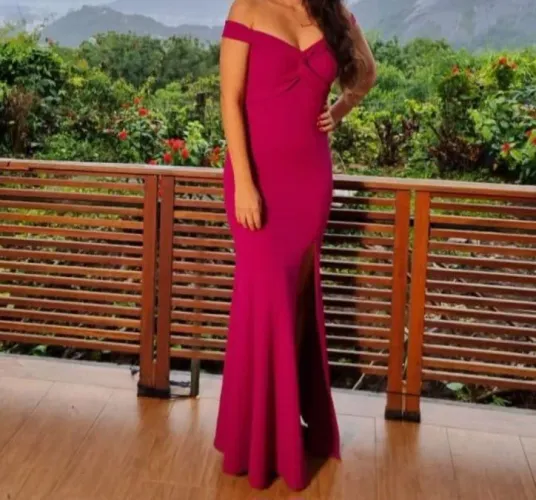 Vestidos de festa Tamanho M com boa elasticidade 