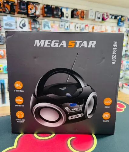 Radio Com CD e Bluetooth
