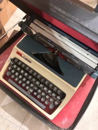 Máquina de escrever vintage