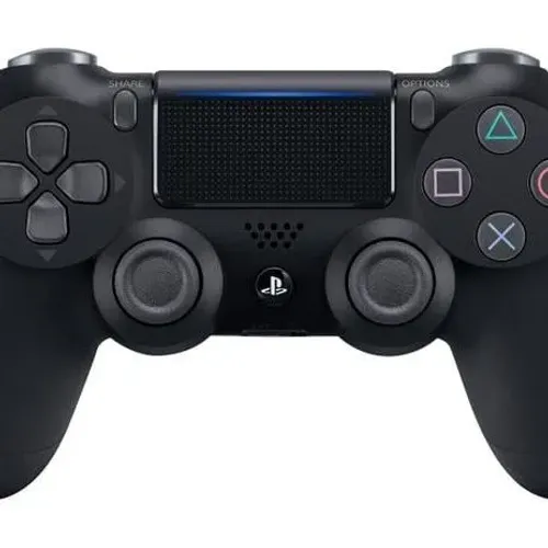 Controle DualShock sem fio para Playstation 4, Computador e Android Cor Preto