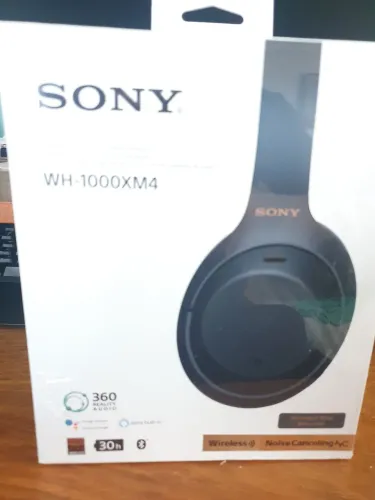 Fone Sony Wireless Wh-1000xm4 - Azul - Lacrado - Em Maos