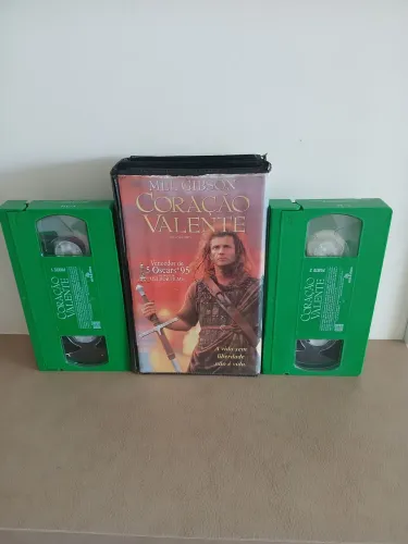 Fitas VHS Coração Valente - Mel Gibson