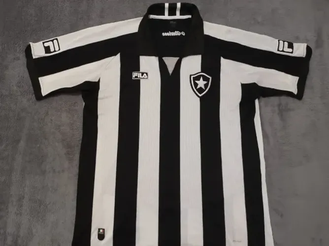 Camisa Oficial Botafogo 2010 Fila, #7, tamanho G (57x76cm).