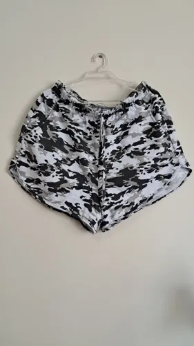 bermuda feminina camuflada - gg 