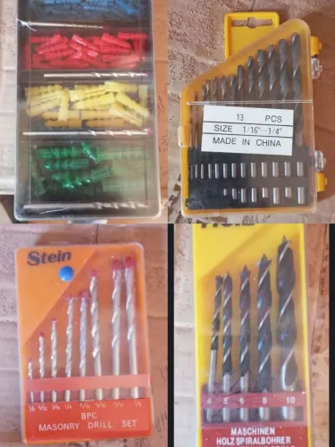 Kit brocas e buchas