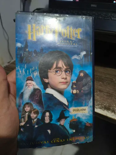 Fita VHS Harry Potter e a Pedra Filosofal