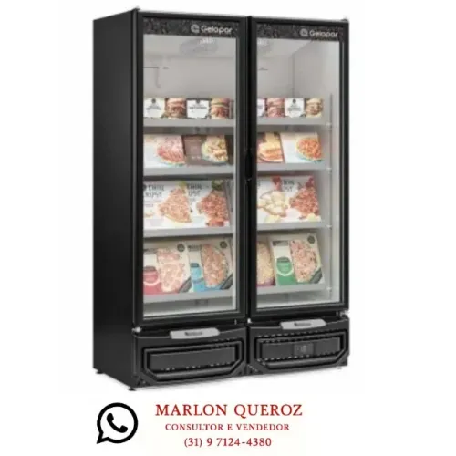 Freezer / Conservador Vertical Para Congelados 957 Litros Gelopar 