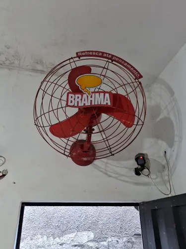 VENTILADOR DE PAREDE - Brahma - Refresca até o pensamento! ANTIGUIDADE bivolt