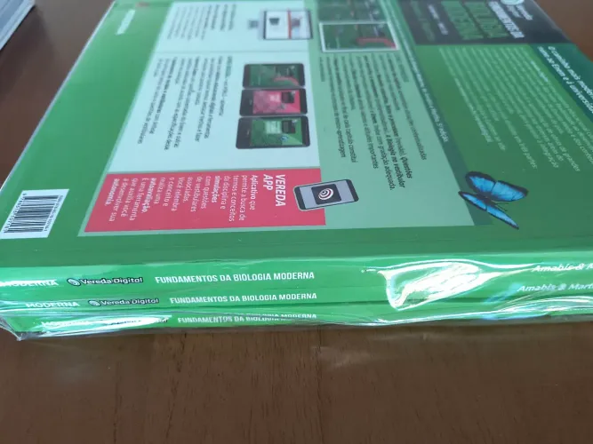Box Livros Fundamentos Biologia Moderna Parte 1, 2 e 3 Ambos & Martho