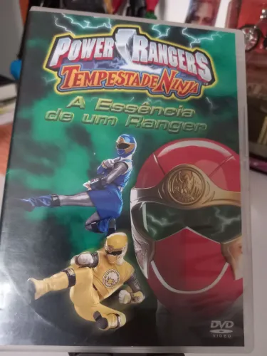DVD POWER RANGERS TEMPESTADE NINJA