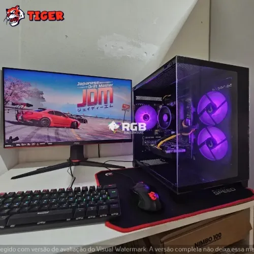 Pc Gamer Novo Completo - Ryzen 5 4500 + RTX 1660 SUPER 6GB + RAM 16GB + SSD M.2 NVMe 512GB