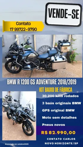 BMW R GS1200 ADVENTURE KIT BAIXO